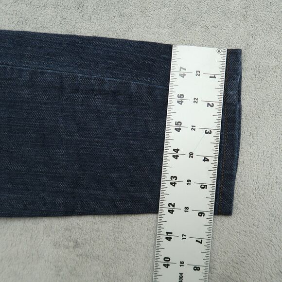 Loft Jeans Women's Size 6 Blue Mid-Rise Curvy Skinny Denim Pants 30" Inseam - Picture 5 of 16